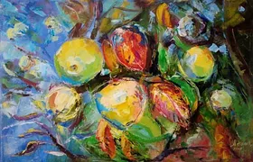 Антоновка Масло, холст